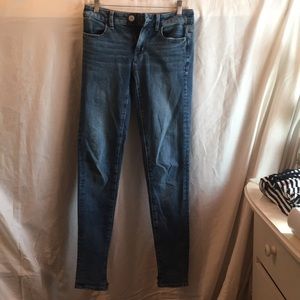 American Eagle Ankle Ripped Jeans